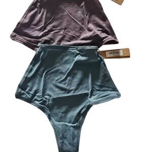 2 pair SKIMS HI cut panty